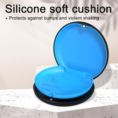 ARGOMAX - Upgrated Retainer Mouth Guards Travel Case Silicone Protection Inside - Image 3
