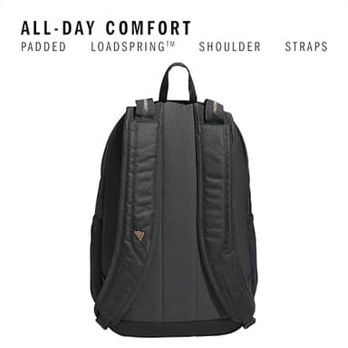 adidas Prime Backpack for Work, Travel Bag for Women and Men with Padded Compartment for Laptop, Carbon Grey/Rose Gold/2, One Size - Image 5
