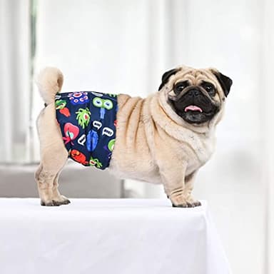 CuteBone Dog Belly Bands for Male Dogs Wraps Washable Doggie Diapers DM07L - Image 7