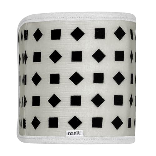 Nanit Breathing Wear Band – Works with Nanit Pro Baby Monitor to Track Breathing Motion Sensor-Free, Like Your Hand On Their Heart from Anywhere, 100% Cotton, Size Large, 3-24 Months, Pebble Grey - Image 1