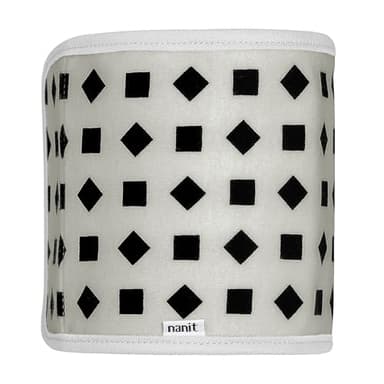 Nanit Breathing Wear Band – Works with Nanit Pro Baby Monitor to Track Breathing Motion Sensor-Free, Like Your Hand On Their Heart from Anywhere, 100% Cotton, Size Large, 3-24 Months, Pebble Grey - Image 1