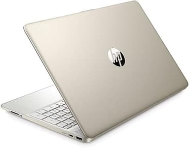 HP 15.6" Full HD Laptop, AMD Ryzen 5 5500U, AMD Radeon Graphics, 8GB / 512GB SSD, Backlit Keyboard, Bluetooth, Webcam, Win 11 Home, Pale Gold - 15-ef2357nr - (Renewed) - Image 3