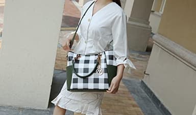 MKF Collection Tote Bag for Women, Handbag Set with Wallet-Top-Handle- Vegan Leather Purse Pink by Mia k - Image 4