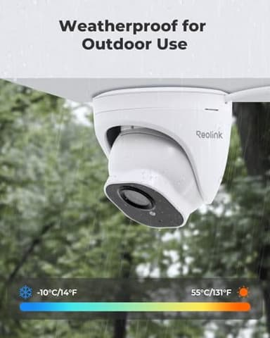 REOLINK 5MP PoE Security Camera, Surveillance Outdoor Indoor for home, Person/Vehicle/Pet Detection, Time-Lapse, Work with Smart Home, 100ft IR Night Vision, Support 512GB SD Card, RLC-520A(Pack of 2) - Image 7
