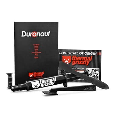 Thermal Grizzly - Duronaut - 6 Gram - Enhanced Durability & High Performance Thermal Paste - for Maximum Conductivity While Overclocking CPU/GPU/PS4/PS5/Xbox with 12 Cleaning Wipes 6 Wet & 6 Dry - Image 4