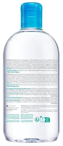 Bioderma - Hydrabio H2O - Micellar Water - Cleansing and Make-Up Removing - for Dehydrated Sensitive Skin , 16.91 Fl Oz (Pack of 1) - Image 2