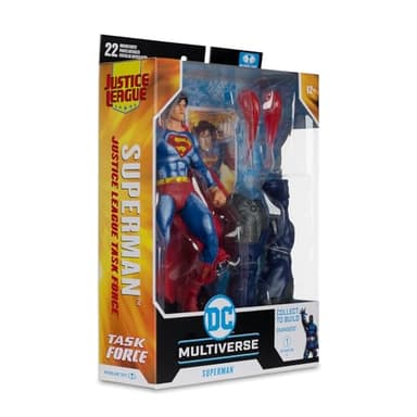 McFarlane Toys - DC Multiverse Superman (Justice League Task Force) 7in Build-A Figure - Image 8