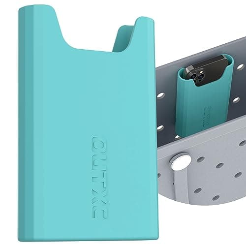 OUTXE Silicone Phone Holder for Bogg Bag, Phone Case Holder Charms Accessory Compatible with All Bogg Bags, Cell Phones Holders for Boggs Bag, Phones Insert Attachment for Simple Modern - Image 1