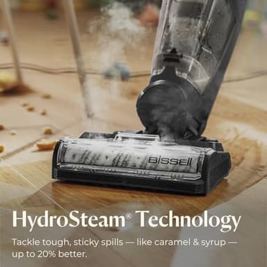 BISSELL® CrossWave® HydroSteam™ Deluxe Wet Dry Vac, Multi-Purpose Vacuum, Wash, and Steam, Formula Included, Green, 3515G - Image 3