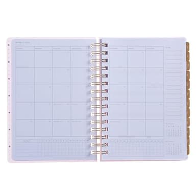 russell+hazel 2025 Spiral Blush Weekly Planner, 12 Month Calendar (January 2025 – December 2025), 5.875" x 8.25” (100620) - Image 3