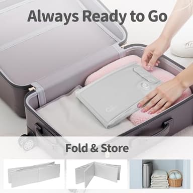 Bella’s Friends Baby Collapsible Bathtub, Travel Bath Tub for Baby, Foldable and Portable, Easy Storage, Reinforced Structure, Lightweight, Travel Essentials for 6M-3Y Infant Toddler, Gray - Image 4