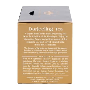 Ahmad Tea Black Tea, Darjeeling Teabags, 20 ct (Pack of 1) - Caffeinated & Sugar-Free - Image 5