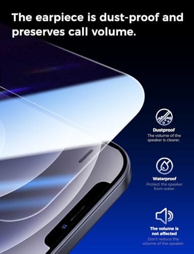 MAGIC JOHN 2 Pack for iPhone 12/iPhone 12 Pro 6.1 inch Tempered Glass Screen Protector, Auto Dust-Elimination Installation, Bubble Free, HD Clear, Easy Installation - Image 6