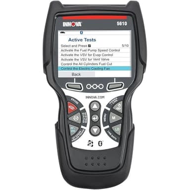 Innova 5610 OBD2 Bidirectional Scan Tool - Understand Your Vehicle, Pinpoint What's Wrong, and Complete Your Repairs with Less Headache, Updates Included, US-Based Technical Support - Image 1