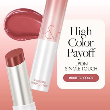 Glasting Melting Balm - Includes QR Code Setup Guide - High Shine, Hydrating Tinted Lip Balm - Buildable Gloss & Vegan Formula - Korean Glossy Lip Balm with Shea Butter 0.12 oz (#06 Kaya Fig) - Image 6