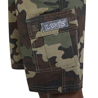 Levi's Boys' Westwood Cargo Shorts, Cypress Camo, 14 - Image 6