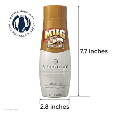 SodaStream Mug Root Beer Drink Mix (440ml, Pack of 4) - Image 4