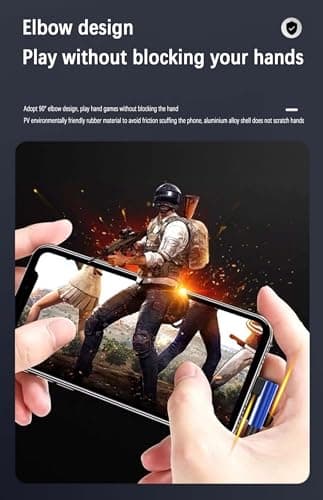 10FT 60W USB-C to USB-C Right Angle Long Charging Cable, Type-C Fast Charge Blue Long Nylon Braided Cord for Apple-iPhone 15,Sam-Sung Galaxy S24/S23,iPad Air,Google Pixel 9,One-Plus 11,PS5 Controller - Image 3