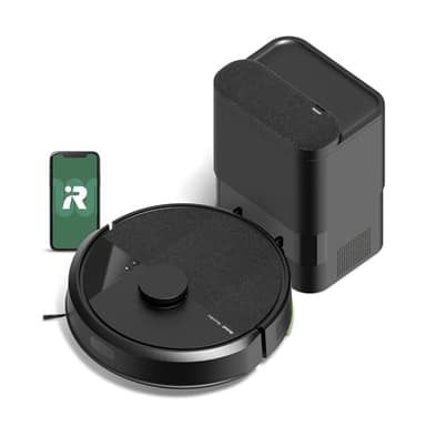 iRobot Roomba 105 Vac Robot Vacuum with AutoEmpty Dock - Self-Empties for 75 Days, Easy to use, Intense Power-Lifting Suction, LiDAR Navigation, Multi-Surface Cleaning, Cleans in Neat Rows - Image 1