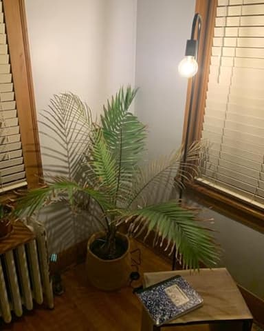 Oneach 63.75" Industrial LED Floor Lamp for Living Room Bedroom Reading Office Metal Minimalist Standing Lamp Tall Pole Lamps Office Black(Bulb not Included) - Image 2