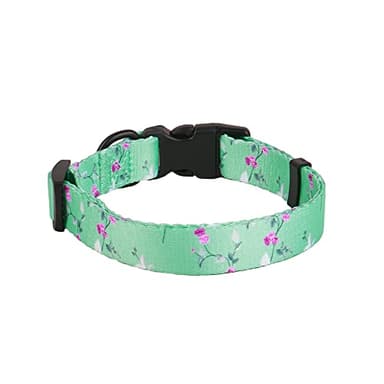 Dog Collar Adjustable Summer Flower Dog Collars with Safety Buckle Soft Comfortable Pet Collar for Small Medium Large Dogs - Image 7