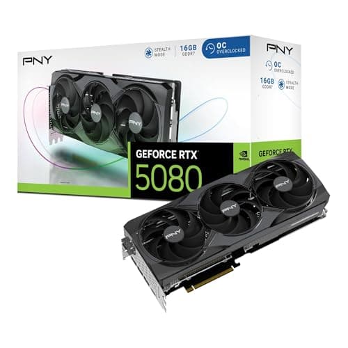 PNY GeForce RTX™ 5080 Overclocked Triple Fan - Image 1