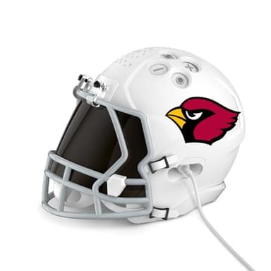 NFL Echo Dot Bundle: Includes Echo Dot | Glacier White and Limited-Edition NFL Helmet Stand | Arizona Cardinals - Image 4