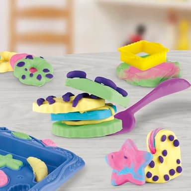 Play-Doh Kitchen Creations Cookie Creations Playset, Kids Arts & Crafts Set, Preschool Play Food Toys, Easter Gifts for Girls & Boys, Ages 3+ (Amazon Exclusive) - Image 7