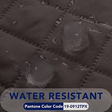 PureFit Reversible Quilted Sofa Cover, Water Resistant Slipcover Furniture Protector, Washable Couch Cover with Non Slip and Elastic Straps for Kids, Dogs, Pets (Sofa, Chocolate/Beige) - Image 4