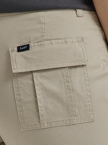 Lee Women's Ultra Lux Comfort with Flex-To-Go Cargo Capri Pant Pioneer Beige '4 - Image 4