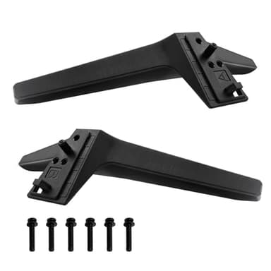 WISINY for LG 65 Inch TV Stand Legs and 60 Inch TV Legs,Compatible for LG TV Stand Models 60UJ6050 60UK6090 60UM6900 60UN7300 65UJ6300 65UK6090 65UM6900 65UM7300PUA 65UN6950 with Screws - Image 1
