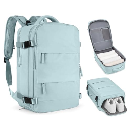 Personal Item Travel Backpack For Women Men Airline Approved Carry On Backpack Flight Approved Waterproof Sports Luggage Backpack Casual Daypack Small Hiking Backpack - Image 1