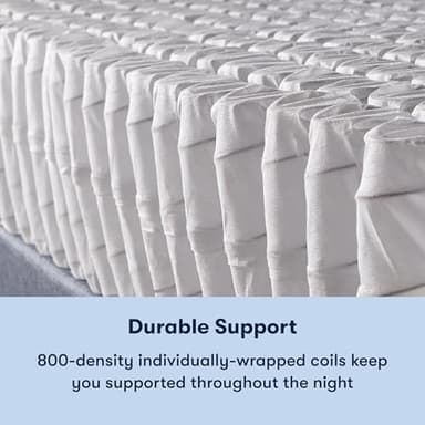 Serta Sleeptrue Firm 11" King Hybrid Mattress in a Box, Cooling, Breathable, and Pressure Relieving - 100 Night Trial, CertiPUR-US Certified and 10 Year Limited Warranty - Image 5