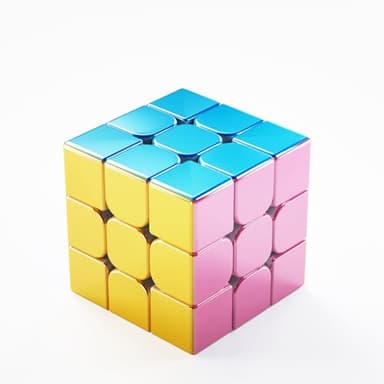 HELLOCUBE Cyclone Boys 3x3 Speed Cube Macaron Magnetic Stickerless Reflective Mirror - Image 2