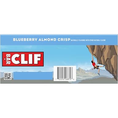 CLIF BAR - Blueberry Almond Crisp - Made with Organic Oats - Energy Bars - Non-GMO - Plant Based Protein Bars (10 Pack) - Image 13