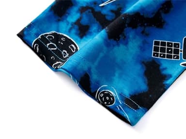 Beezizac Boys Pajamas Black & Blue Astronaut 2-Piece Cozy Long Sleeve Set Soft PJ Outfit Kid Size 8 - Image 6