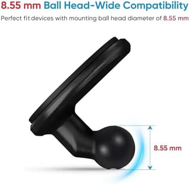 2 PCS Low Profile Adhesive Mount for Garmin Dashcam,for Garmin Dash Cam Mount for Dash Cam Mini 2 Mini 3/45/46/47/55/56/57/65W/66W/67W/X110/X210/X310/Tandem/Speak/Speak Plus - Image 5