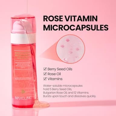 [K-Beauty] Rose Vitamin Oil to Foam - All-in-One Korean Face Wash OilBased Foaming Facial Cleanser - Pore Minimizing & Blackhead Remover - Makeup Deep Cleansing Oil for All Skin Types (3.88 fl oz) - Image 7