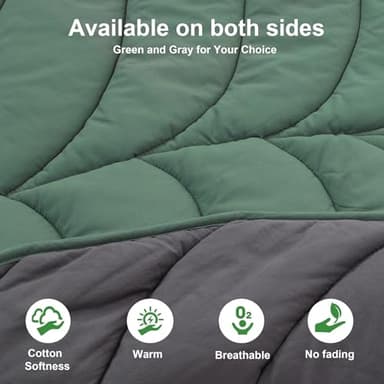 56x42 Inch Leaf Shaped Cotton Dog Blanket, Extra Large Pet Blanket for Small Medium Large Dogs, Machine Washable Puppy Mat for Couch Protection, Soft Plush Dog Bed for Furniture, Sofa, Floor - Image 3