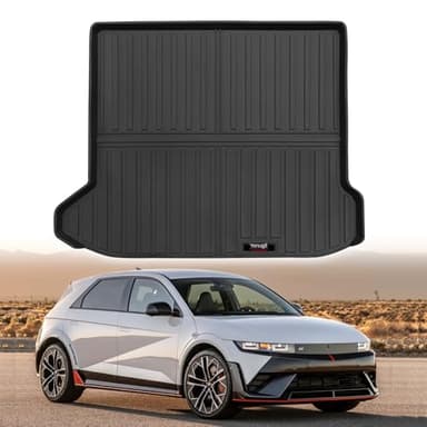 Custom for 2022-2025 Hyundai IONIQ 5 & IONIQ 5 N Cargo Mats Trunk Liner All Weather TPE Protection Mat Accessories (for 2022-2025 Hyundai IONIQ 5/N) - Image 1