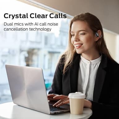 Monster Open Free AC100 Open Ear Headphones, Bluetooth 5.3 Wireless Earbuds with Earhooks, Immersive Stereo Sound by Dual Large Driver, Clear Talk, 30H Playtime,Waterproof Sport Earbuds for Running - Image 4