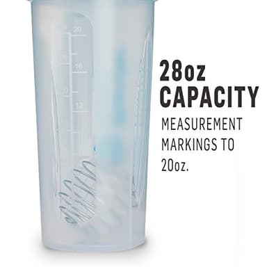 BlenderBottle Classic Shaker Bottle Perfect for Protein Shakes and Pre Workout, 28-Ounce, Black - Image 2