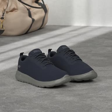 Skechers mens Go Walk Max - 54601 Sneaker, Navy/Gray, 16 US - Image 4