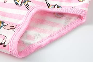 Barara King Cotton Panties Toddler Little Girls Soft Underwear Kids Undies (Pack of 6) Size 3T - Image 3