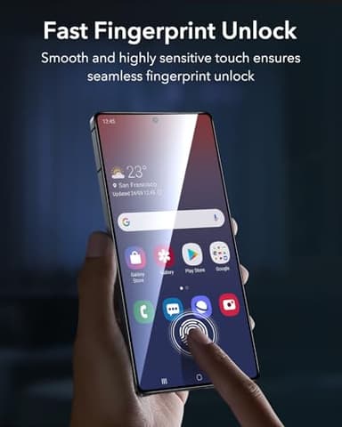 ESR 3 Pack for Samsung Galaxy S25 Ultra Privacy Screen Protector, 9H+ Hardness Tempered Glass with Easy Installation UltraFit tray for Galaxy S25 Ultra [6.9”], Anti-Spy - Image 8