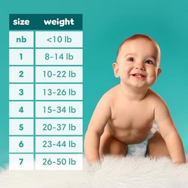 Pampers Diapers - Baby Dry - Size 1, 44 Count, Absorbent Disposable Infant Diaper (Packaging May Vary) - Image 9