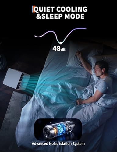 Garveelife 8,500 Portable AC, 8000 BTU, White - Image 3