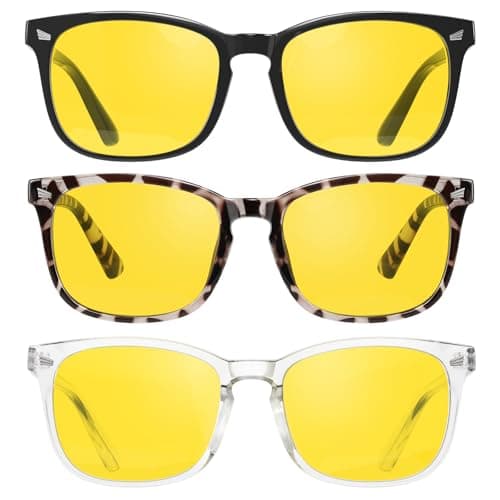 hunsquer Blue Light Glasses for Woman/Men Computer Blue Light Glasses（Night Vision） - Image 1