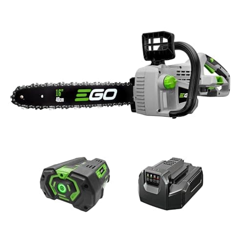 EGO POWER+ Chain Saw, 16" Battery Powered Chainsaw, Electric Cordless, Includes 56V 5.0Ah Battery and Charger - CS1604 - Image 1