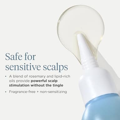 Briogeo Scalp Revival Rosemary Pre-Wash Oil, Hair and Scalp, Dry Scalp Treatment for Stronger and Longer Hair, Soothe Dry Scalp, Lipids and Vitamins, Deep Moisture, Vegan, Cruelty-Free, 3.4 fl oz - Image 7